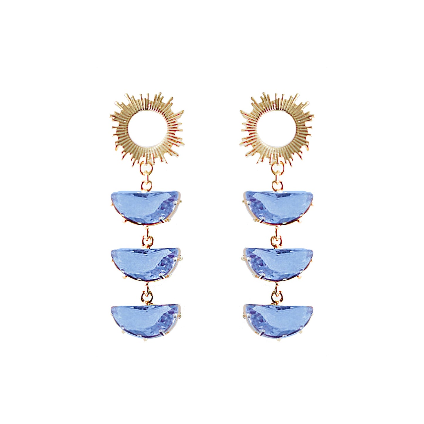 Adriana Pappas - Crystal Supernova Studs