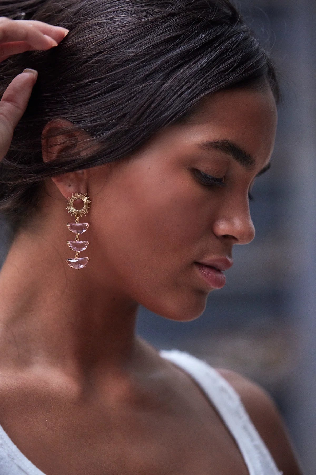 Adriana Pappas - Crystal Supernova Studs