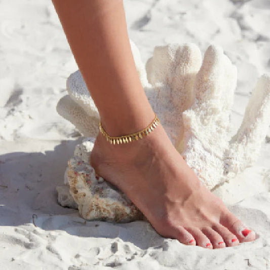 Adriana Pappas - Diamond Drips Anklet