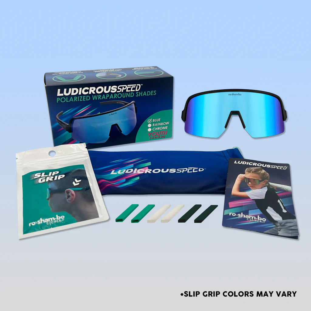 Roshambo Youth Ludicrous Speed Sport - Black/Rainbow