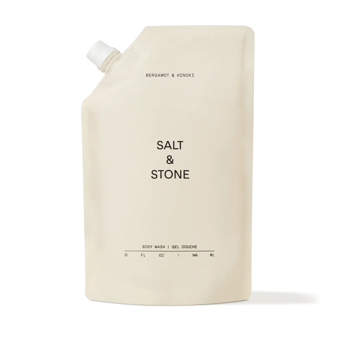 Salt & Stone Body Wash Refil - Bergamot & Hinoki