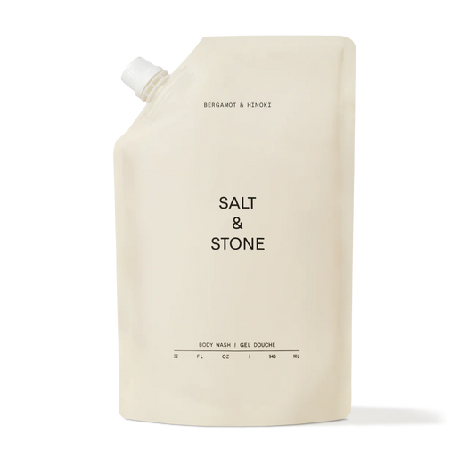 Salt & Stone Body Wash Refil - Bergamot & Hinoki