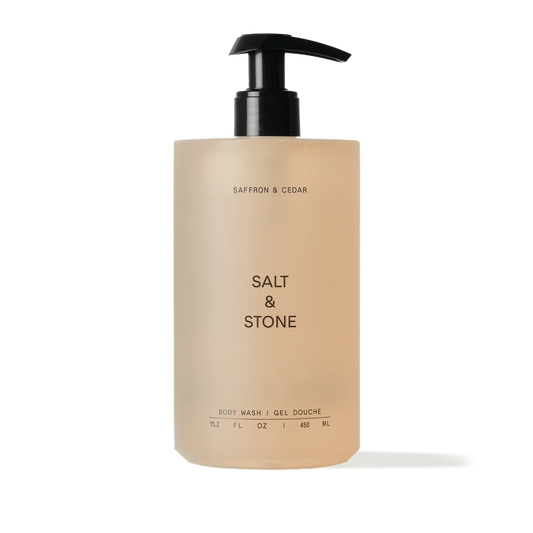 Salt & Stone Body Wash - Saffron & Cedar