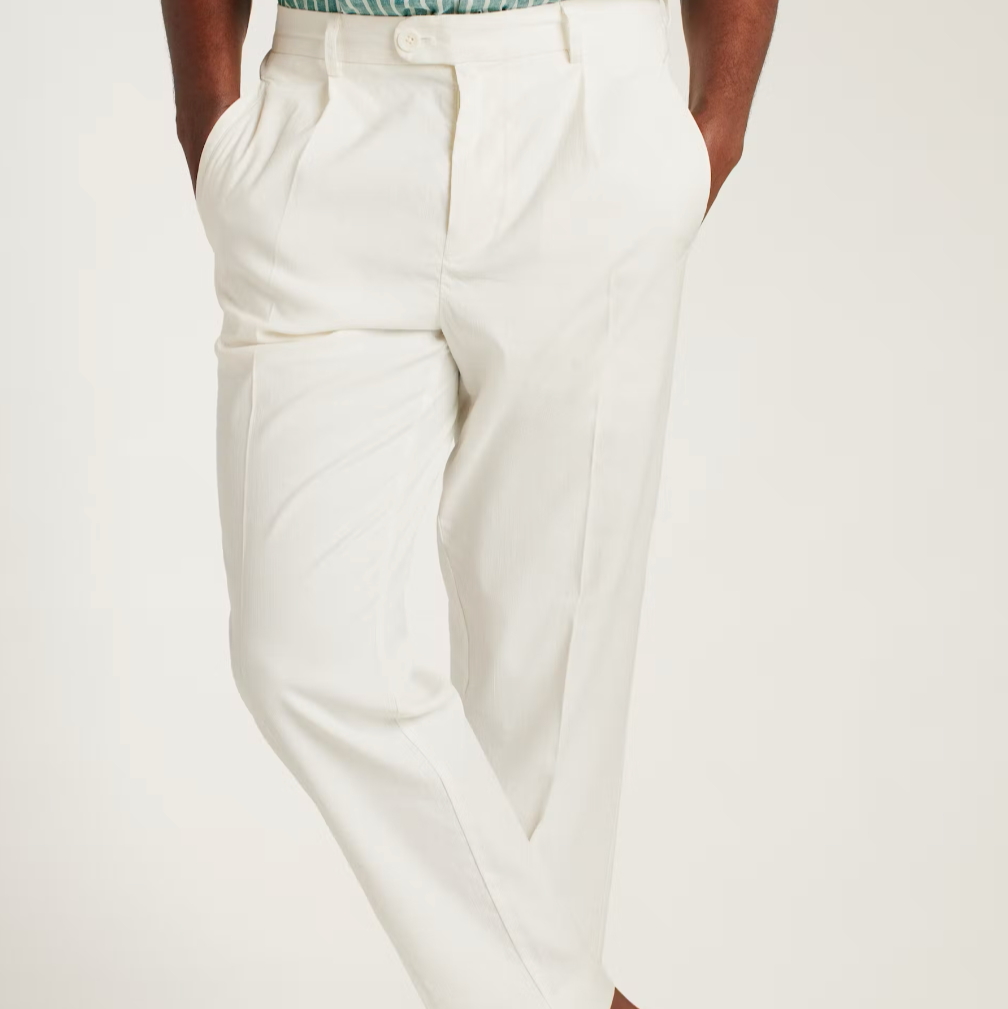 Bonobos Coastal Linen Pant - Coconut Milk