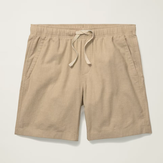 Bonobos Nomad Short - Khaki Herringbone