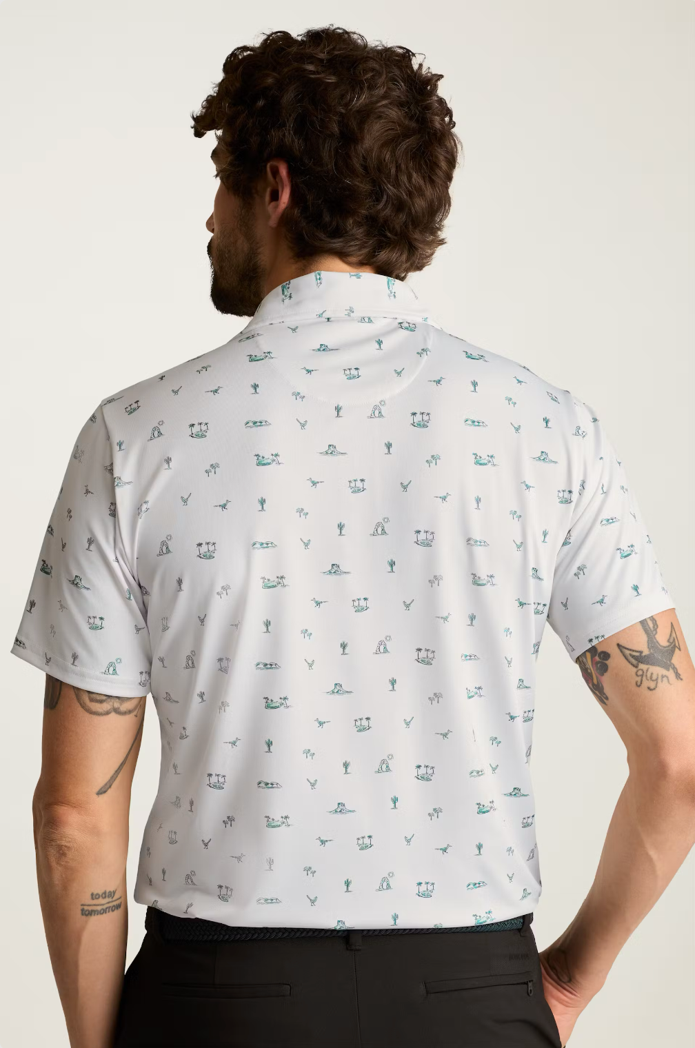 Bonobos Performance Polo - Blue Desert Oasis