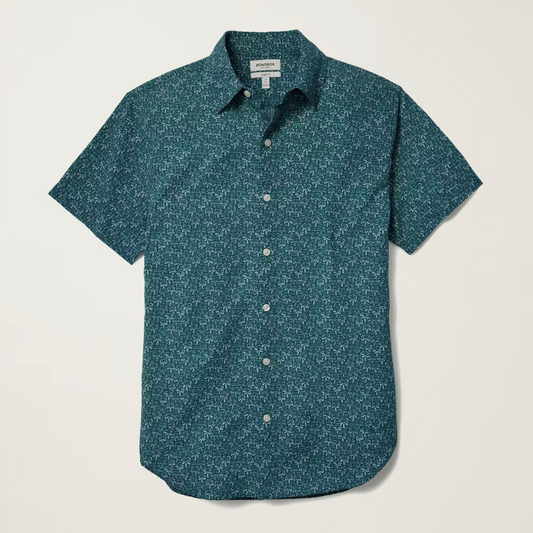 Bonobos Riviera Shirt - Navy Leon Palms