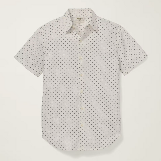 Bonobos Tech Shirt - Navy White Geo