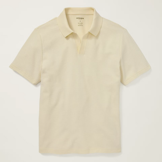 Bonobos Waffle Textured - Light Beige