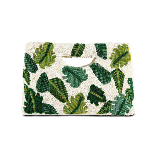Tiana Design Easy Handle Clutch - Leaves