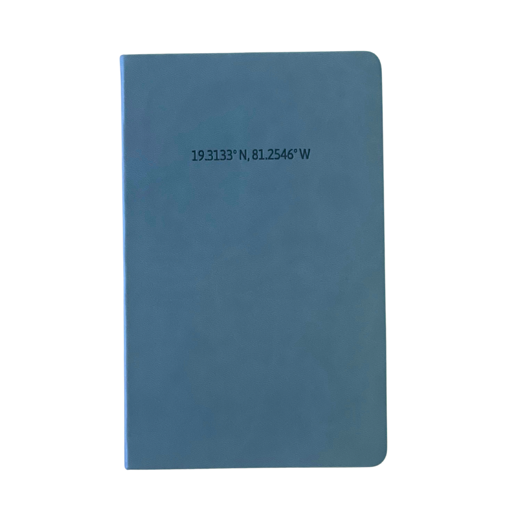 Cayman Coordinates Journal - Blue