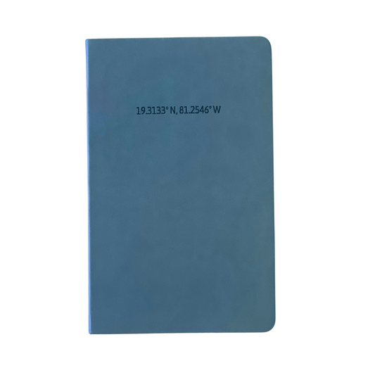 Cayman Coordinates Journal - Blue