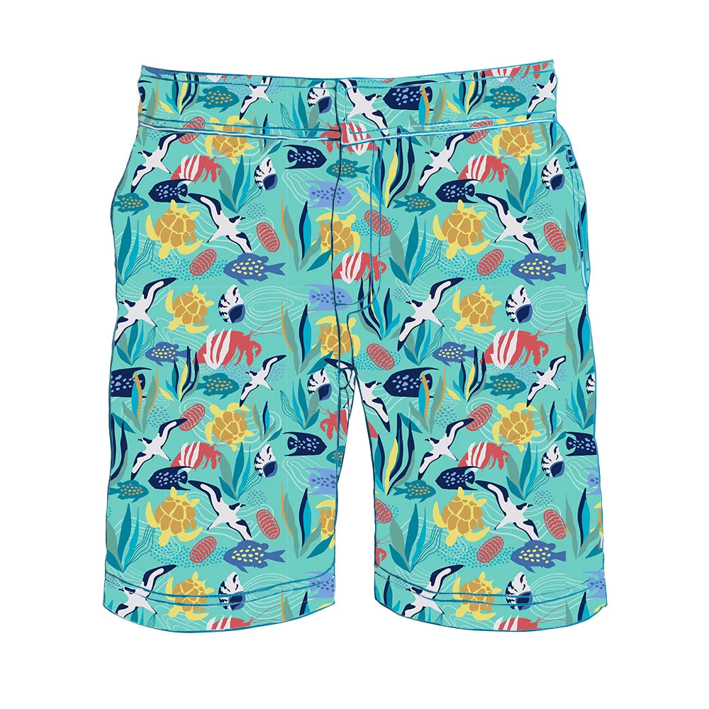 Men's Swim Shorts ♻️ Coastal Island