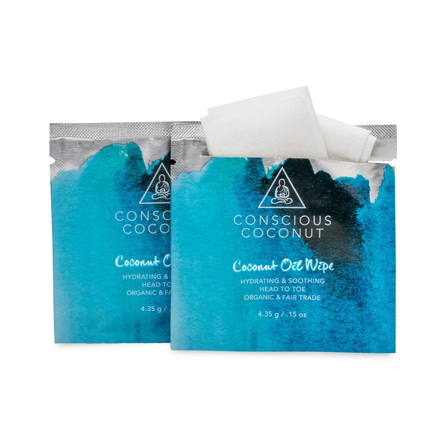 Conscious Coconut - Single Travel Wipes