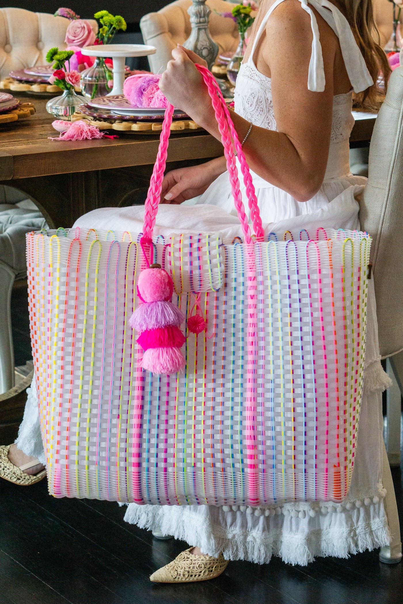 Squeeze De Citron Weekender Bag - Iris Neon Pink