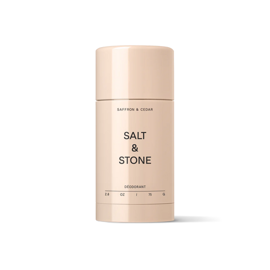 Salt & Stone Cream Deodorant - Saffron & Cedar