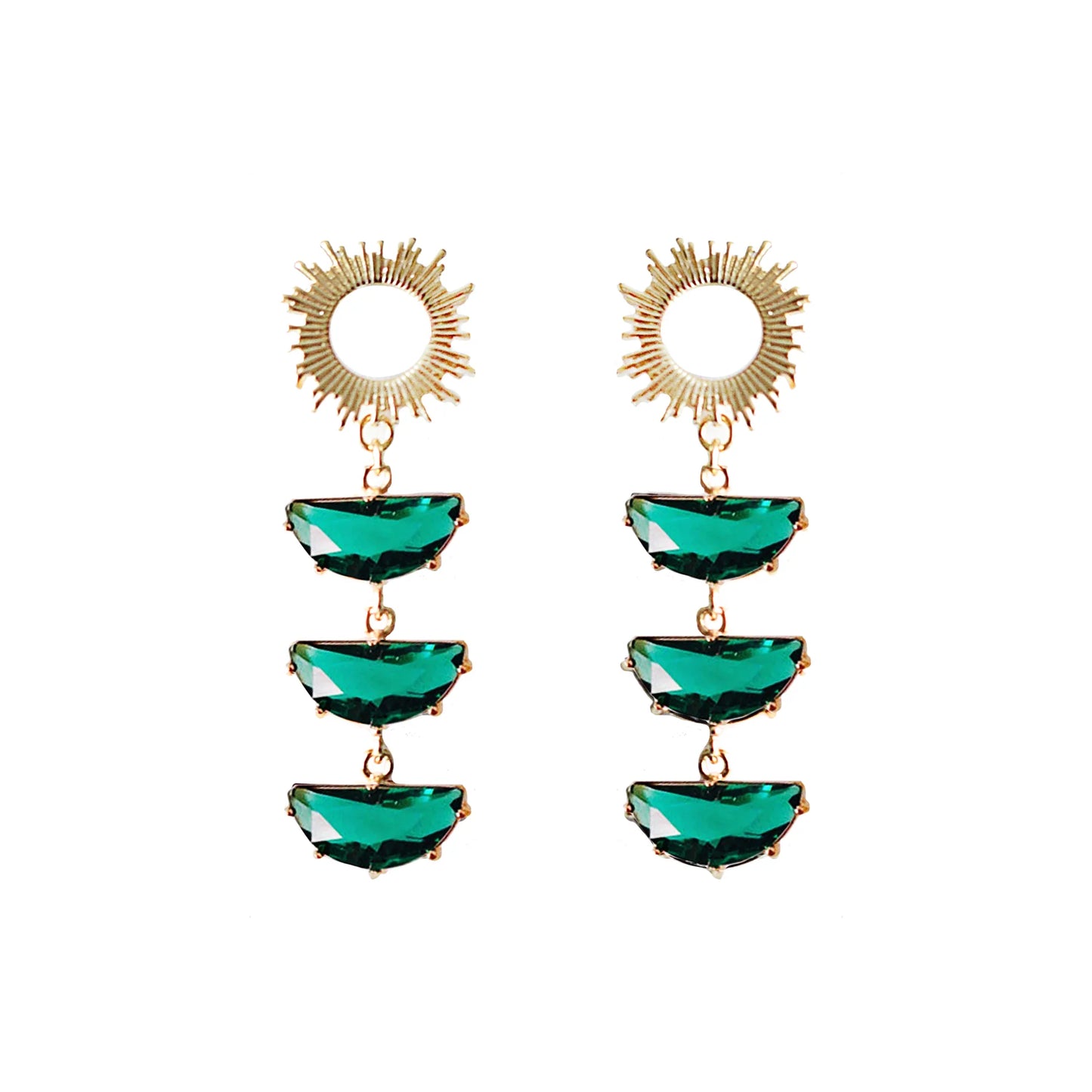 Adriana Pappas - Crystal Supernova Studs