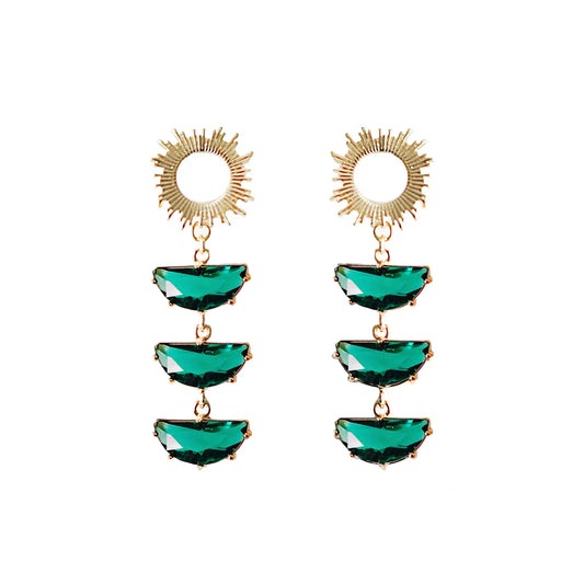 Adriana Pappas - Crystal Supernova Studs