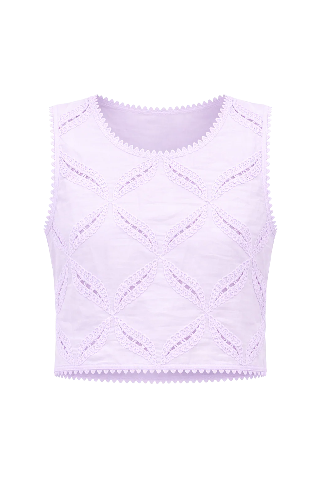 Allison Everly Tank Top - Orchid