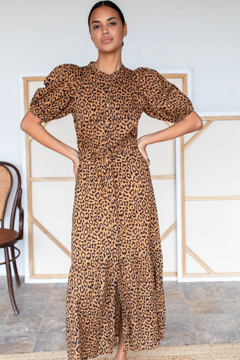 Emerson Fry Lucy Dress - Vintage Leopard