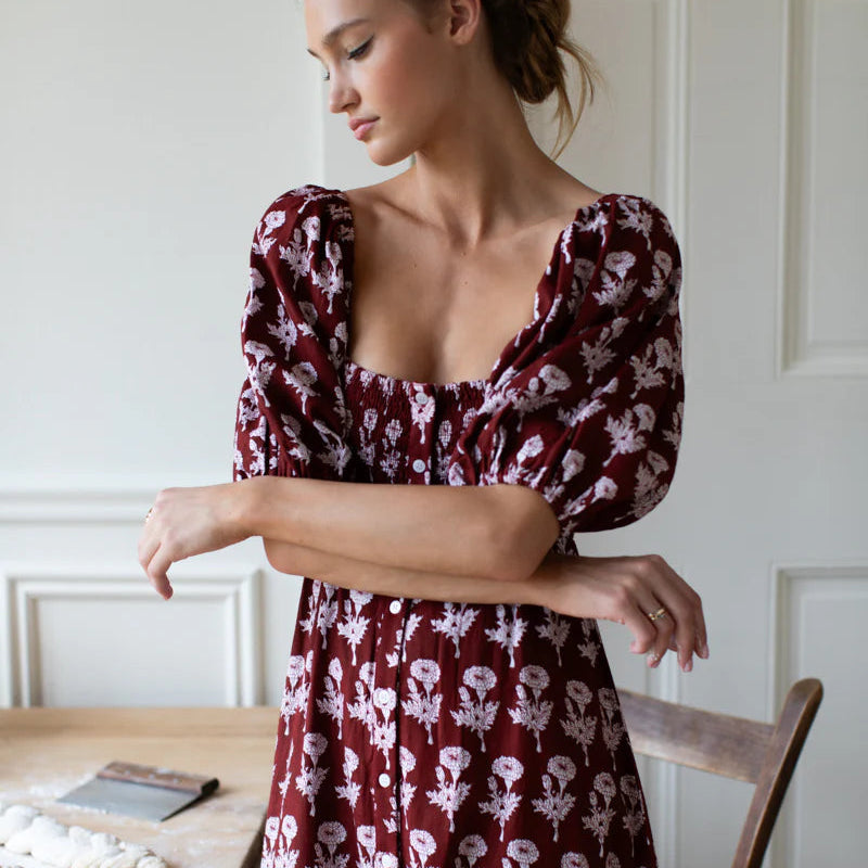 Emerson Fry Santiago 4 Maxi Dress - Tomas Flowers Marigolds