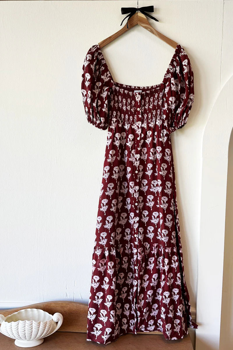 Emerson Fry Santiago 4 Maxi Dress - Tomas Flowers Marigolds