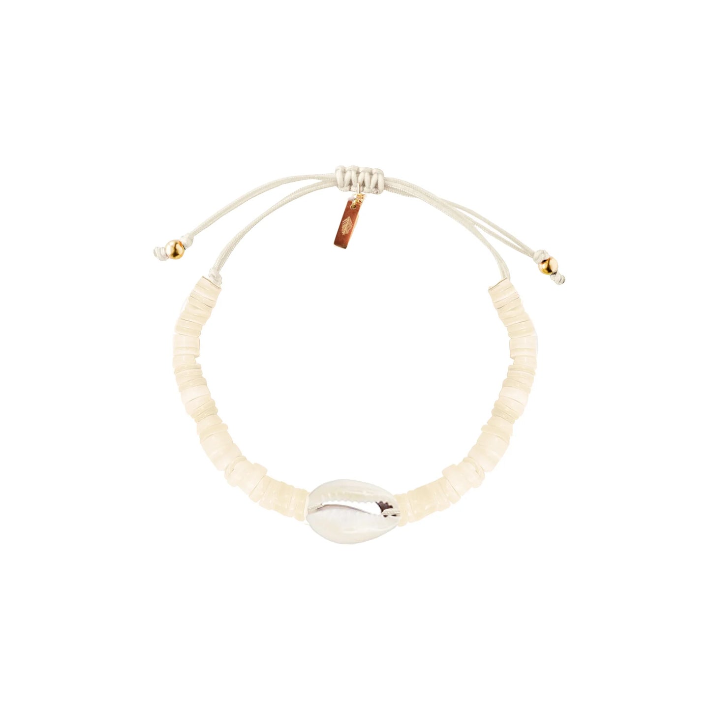Adriana Pappas - Heishi Natural Shell Bracelet