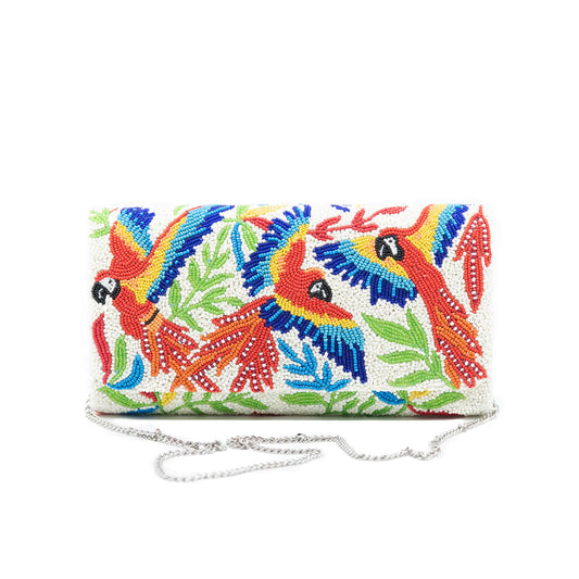 Tiana Design Clutch - Macaw!