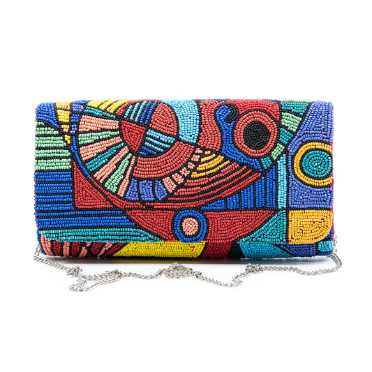 Tiana Design Clutch - Iconic Geometry