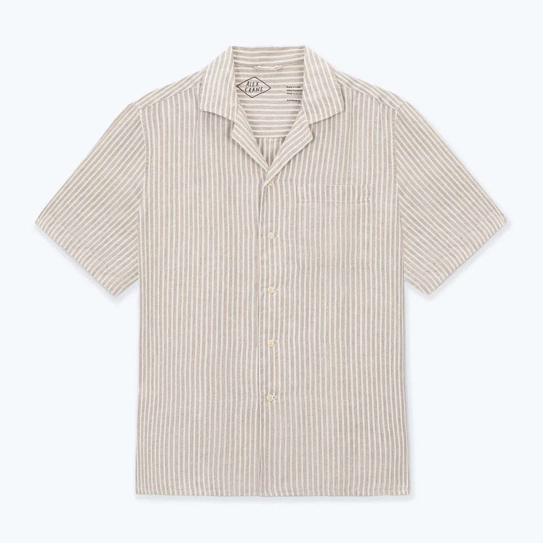 Alex Crane Camp Shirt - Salt Lines