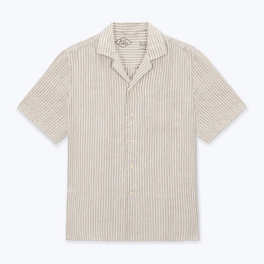 Alex Crane Camp Shirt - Salt Lines