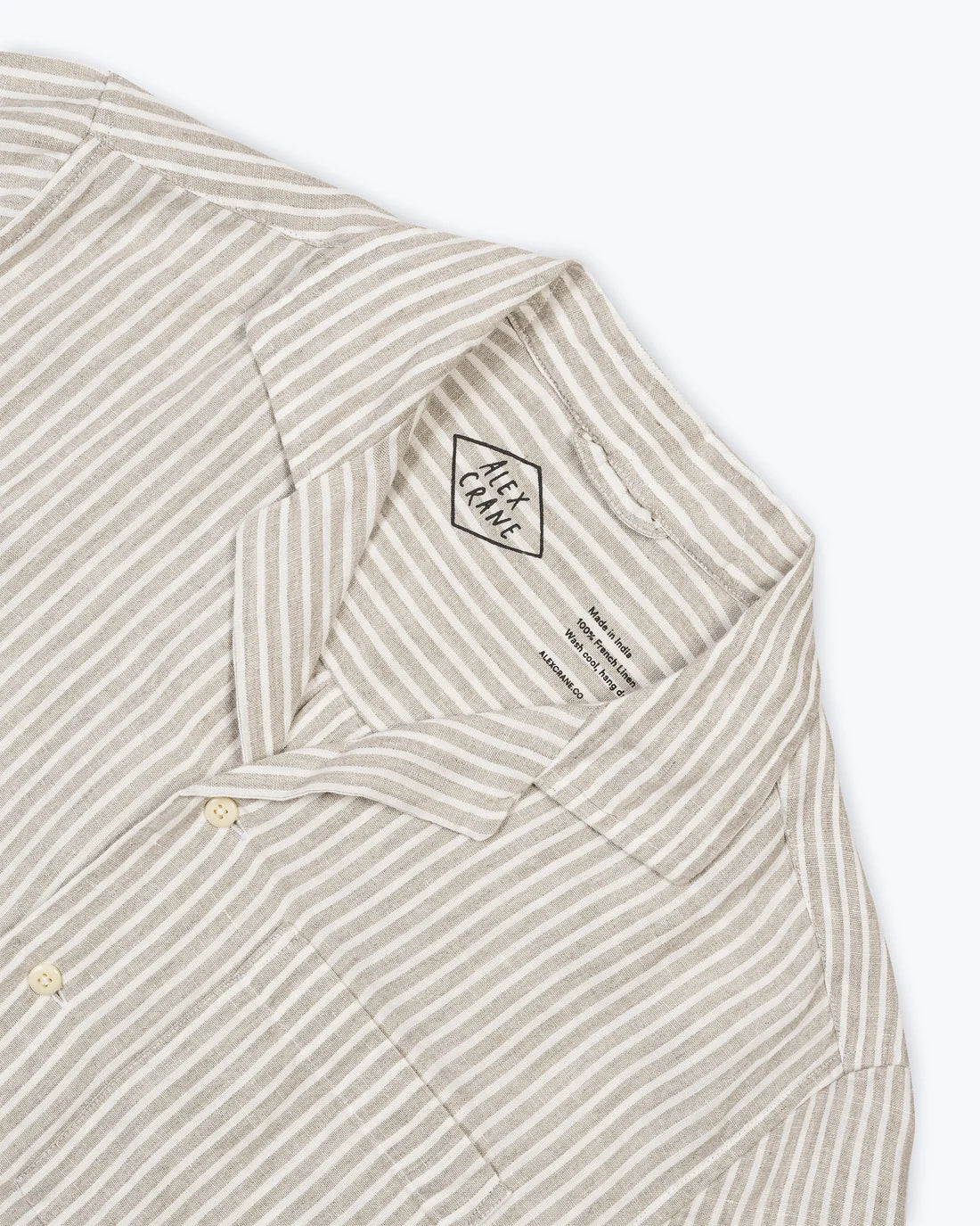 Alex Crane Camp Shirt - Salt Lines