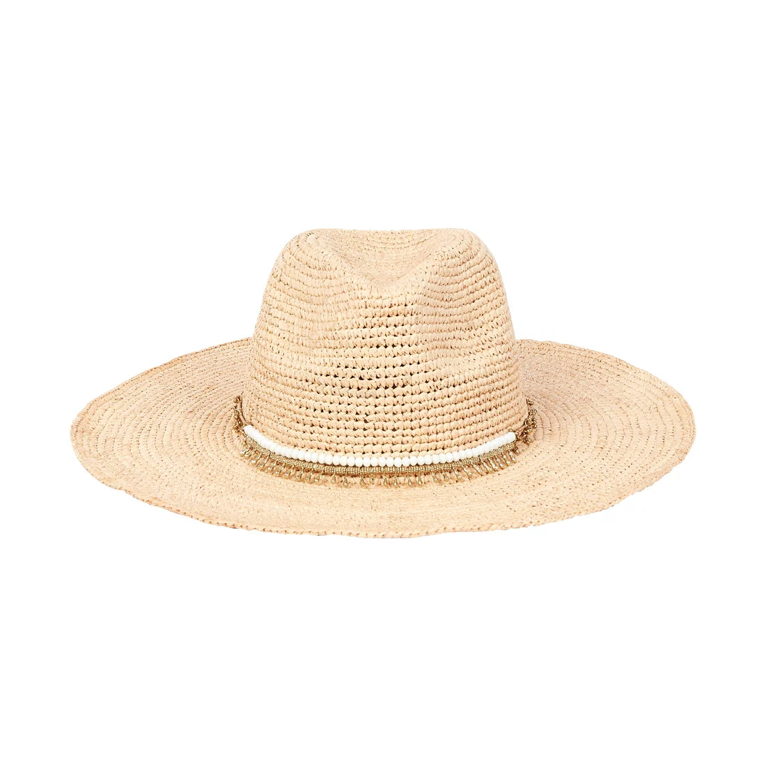Florabella Leann Hat - Natural/White