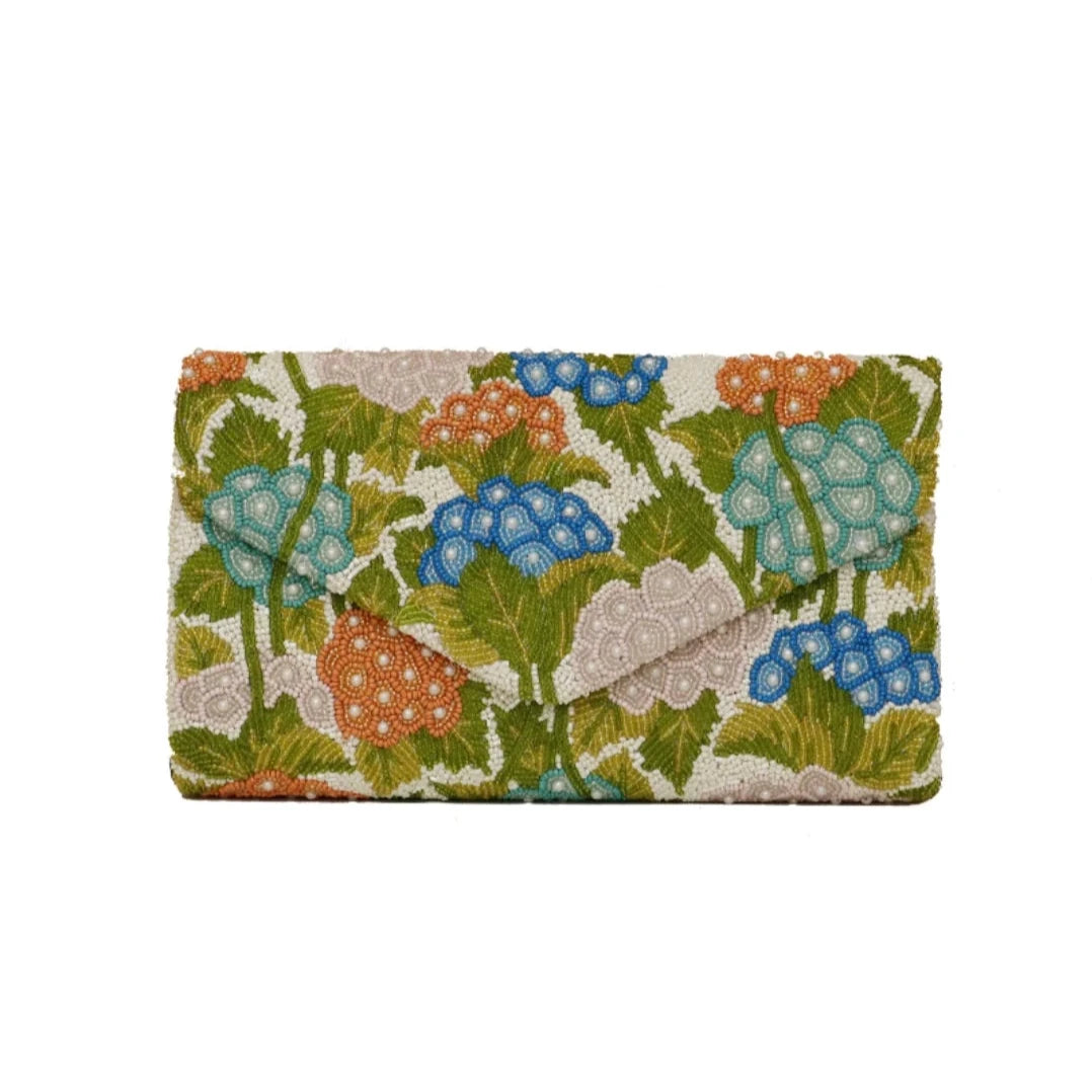 Tiana Design Envelope Clutch - Floral garden