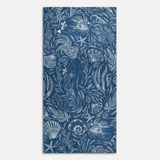 Beach Towel - Song Of The Sea Navy