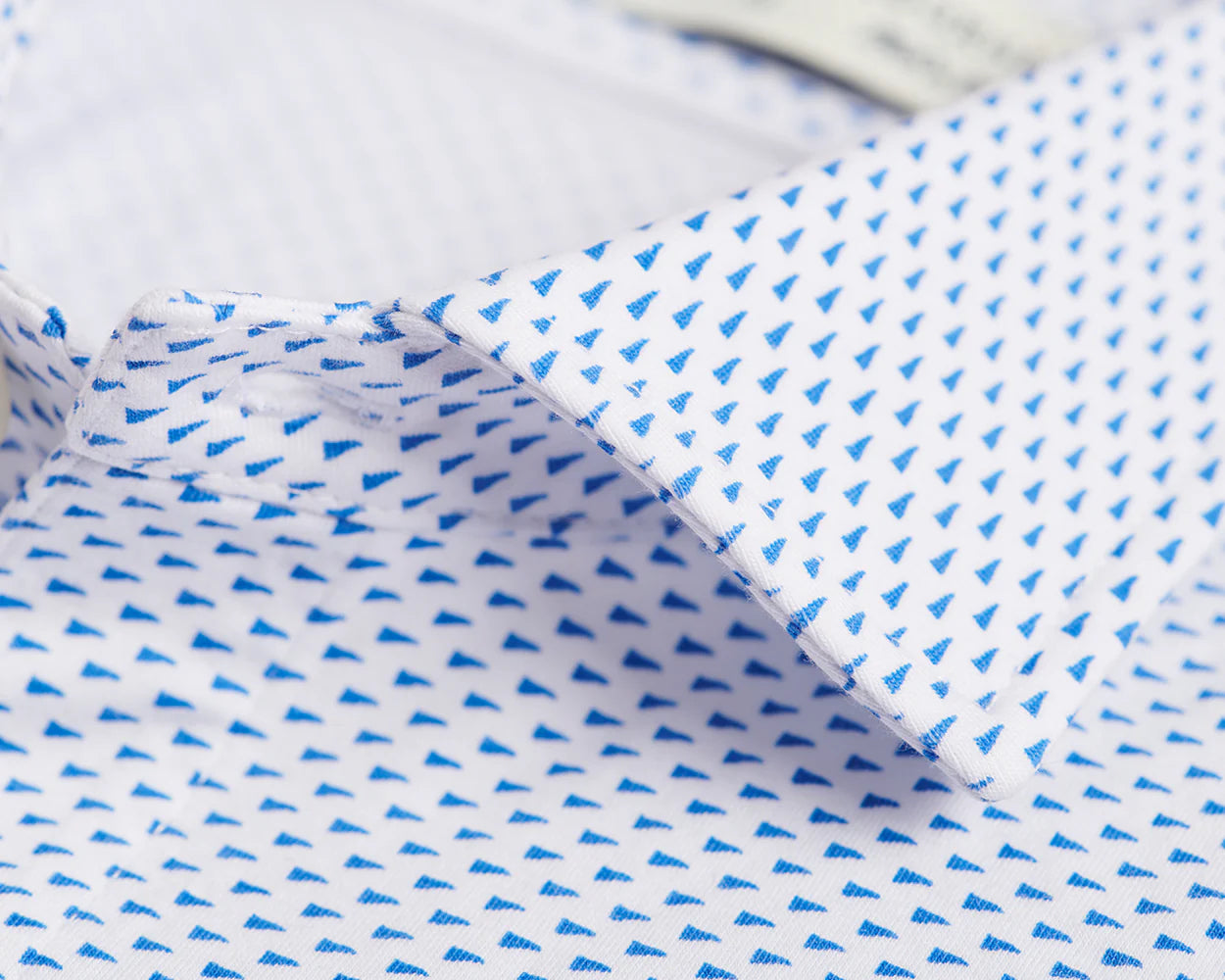 Holderness & Bourne - The Starmount Shirt: White & Marlin Blue