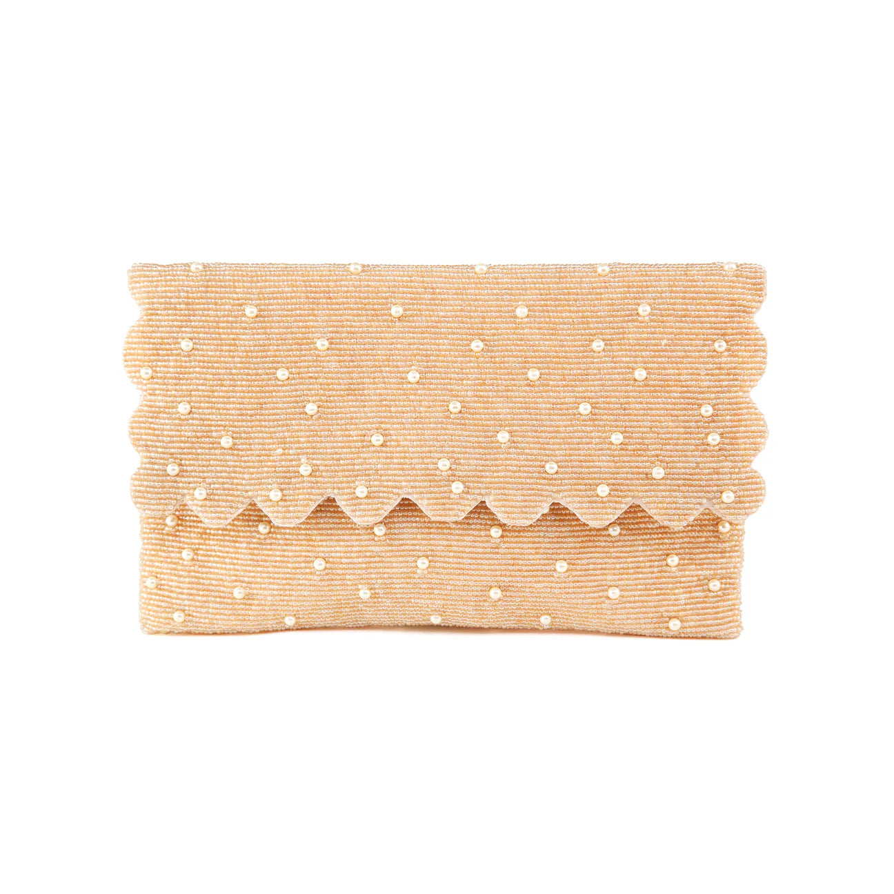 Tiana Design Bridgerton Clutch - Coffee Ivory