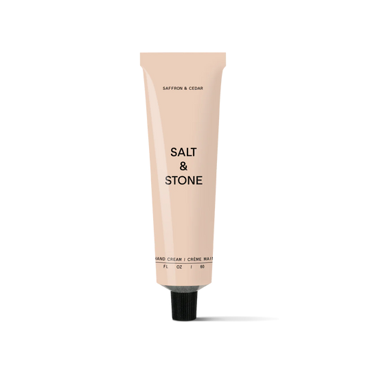 Salt & Stone Hand Cream - Saffron & Cedar