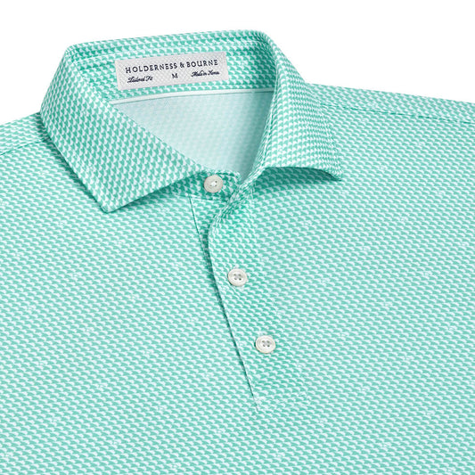 Holderness & Bourne - The Jacobs Shirt: White & Abaco