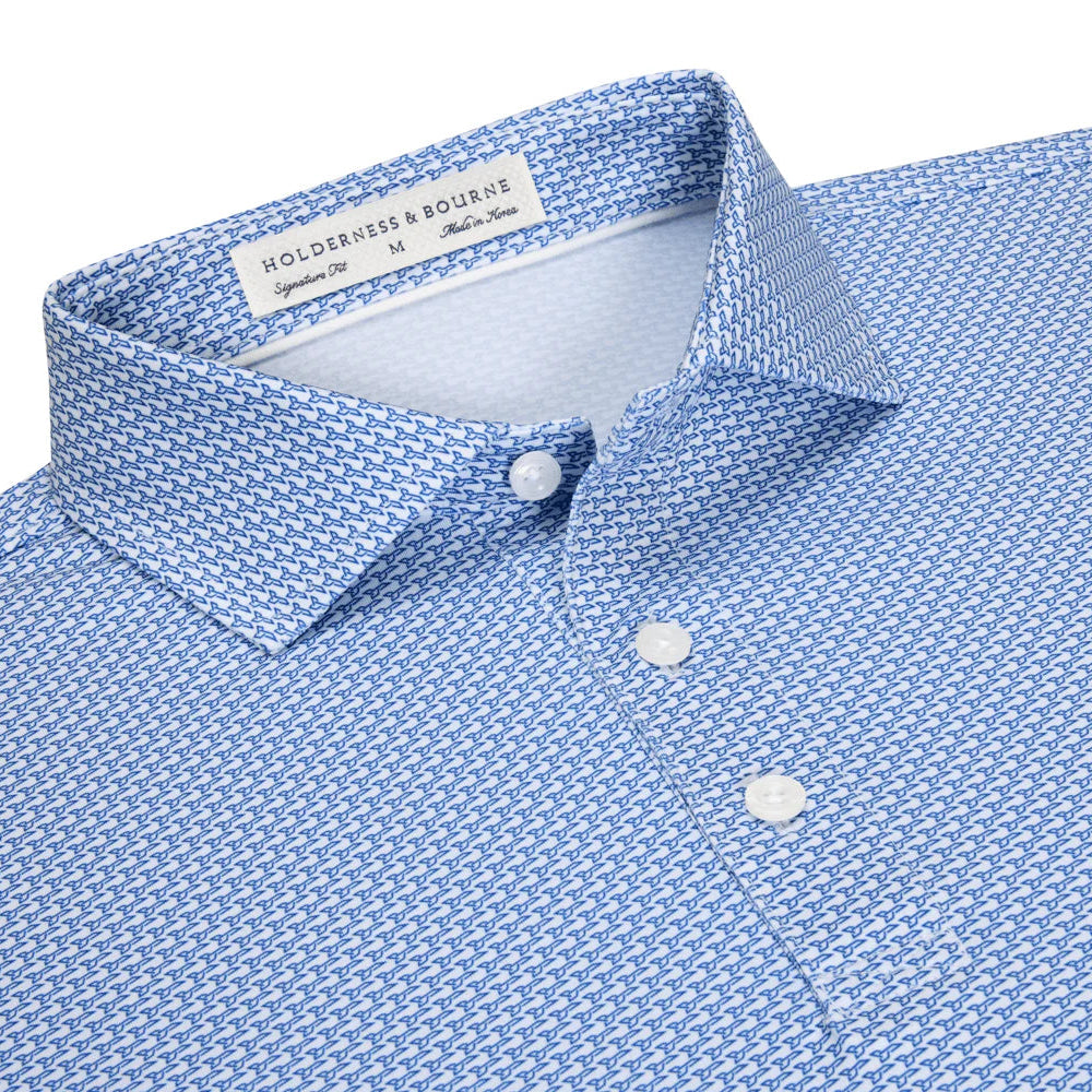 Holderness & Bourne - The Hanover Shirt: Maidstone Blue