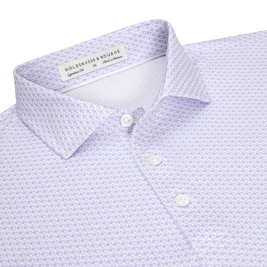 Holderness & Bourne - The Fulton Shirt: Vista Blue & Tudor