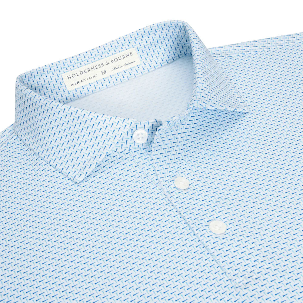 Holderness & Bourne - The Cromwell Shirt: Harbor & Maidstone Blue