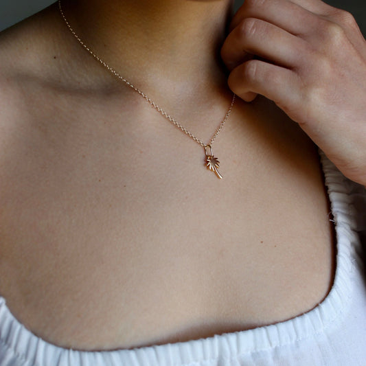 Kris Nations - Palm Tree Necklace