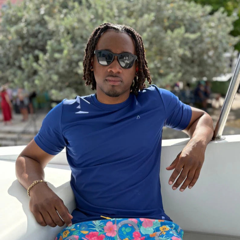 Men's Short Sleeve Sun Shirt - Royal Navy Dockyard