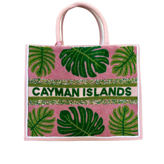 Tiana Design - Cayman Islands Tote Monstera