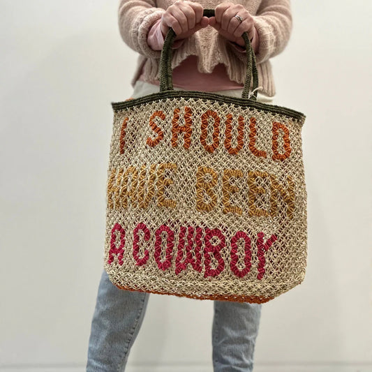 The Jacksons Jute Bag - I Should Have Been A Cowboy