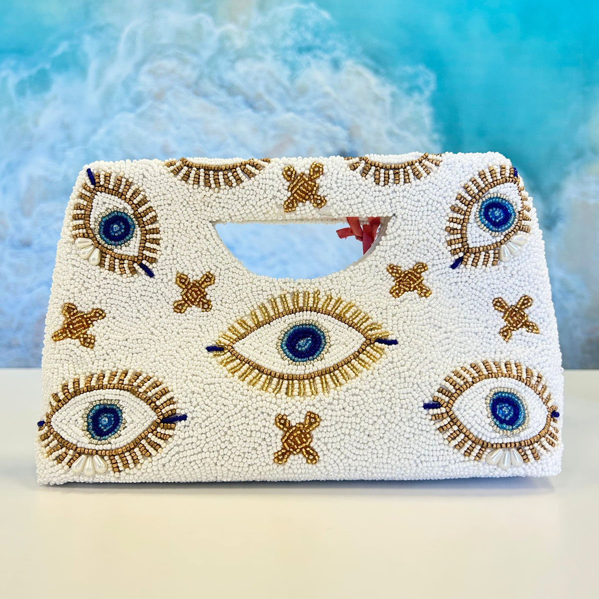 Tiana Design Easy Handle Clutch - Evil Eye