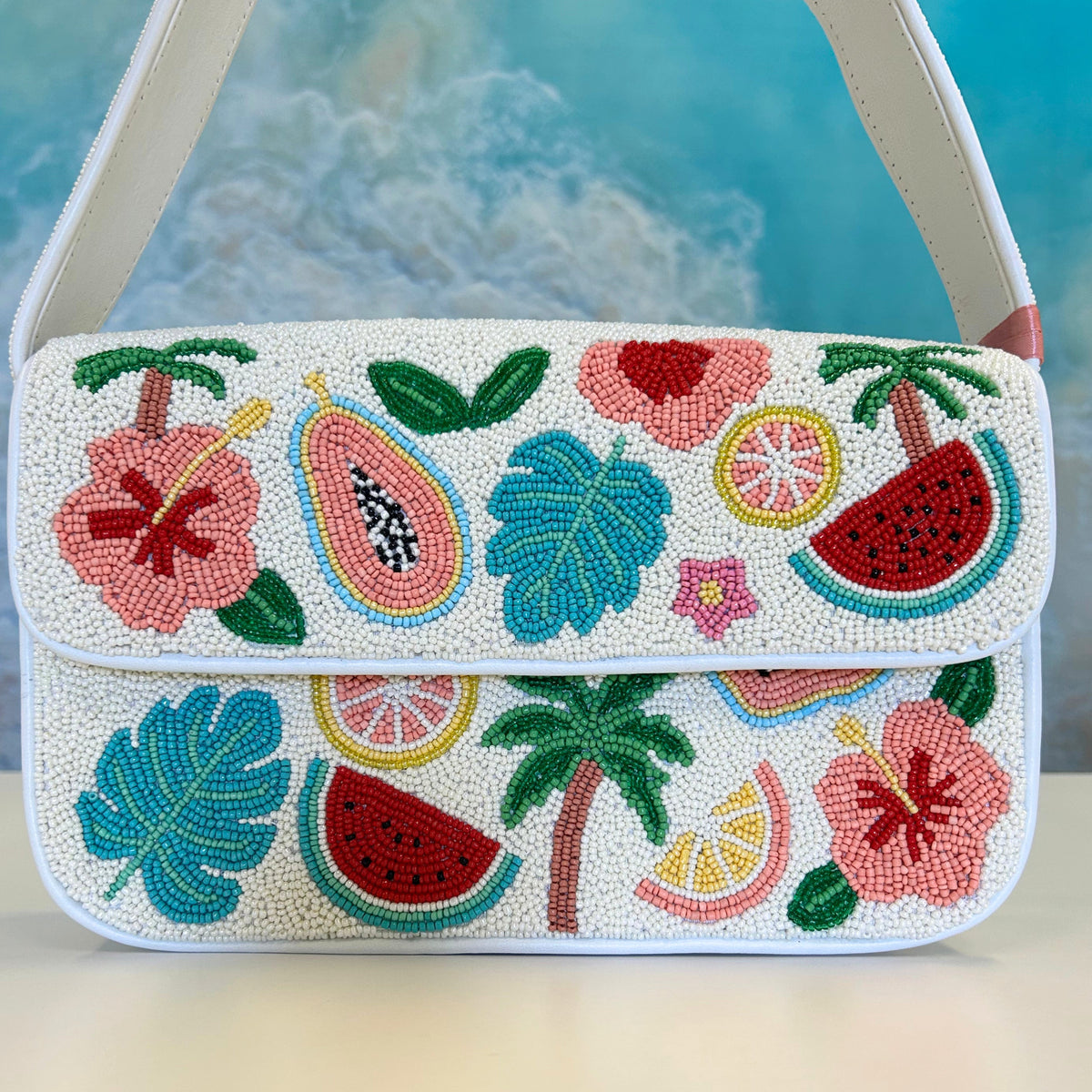 Tiana Design Strap  Clutch - Fruity