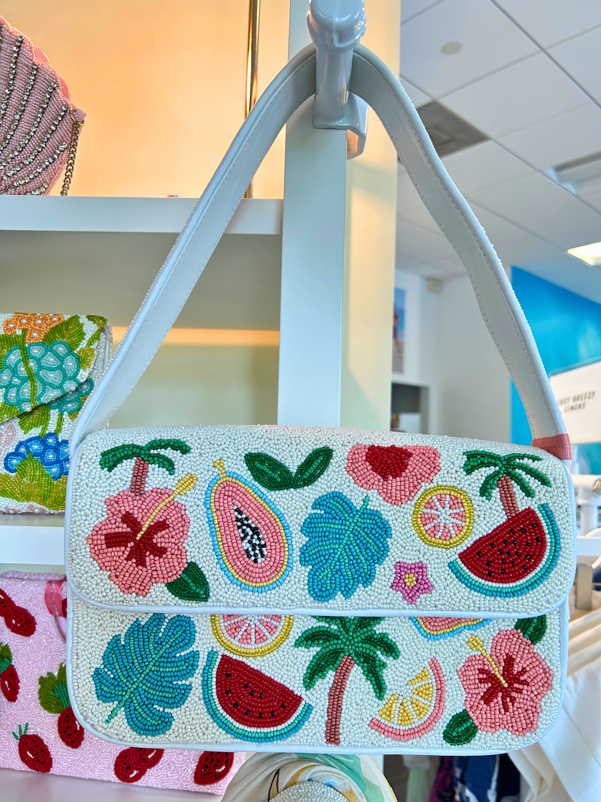 Tiana Design Strap  Clutch - Fruity