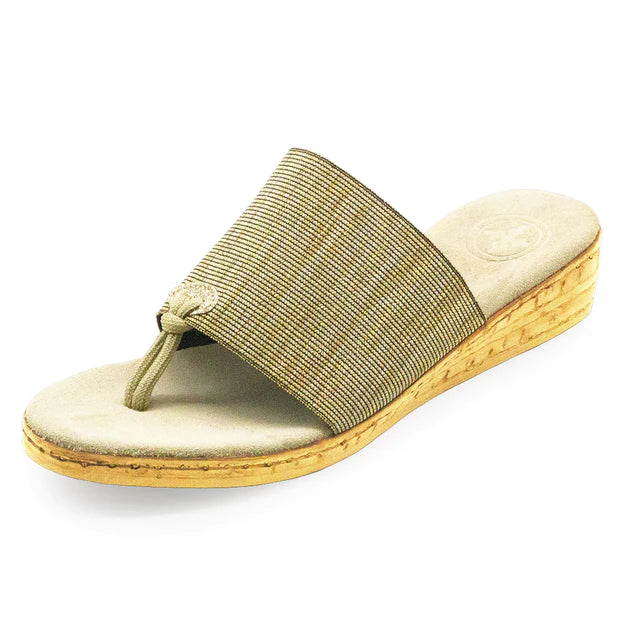 Charleston Shoe Co. IOP - Beige Metallic